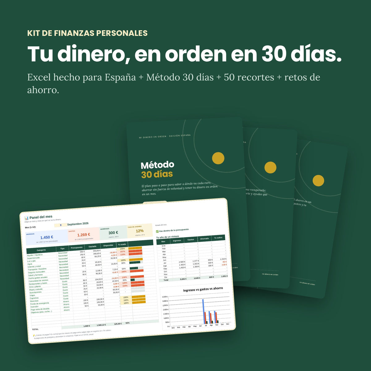 Kit Mi Dinero en Orden